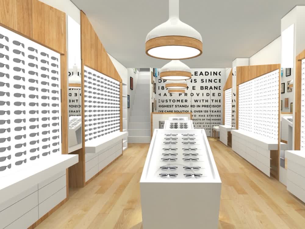 Optical Showroom Designing